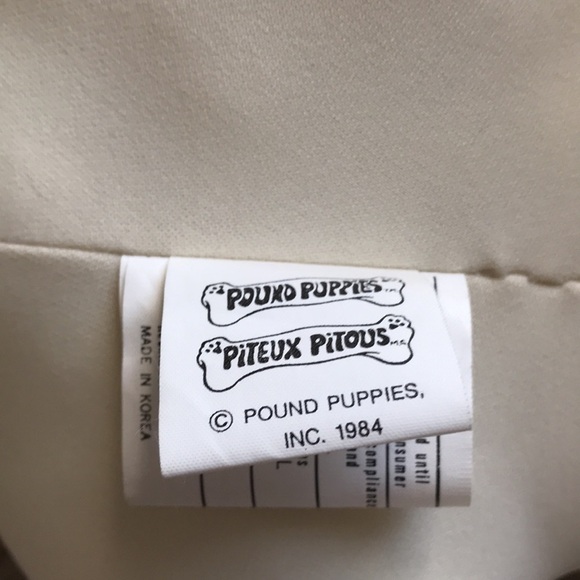 Vintage NEW First Canada Edition Pound Puppy NOS 1984 - Picture 15 of 16